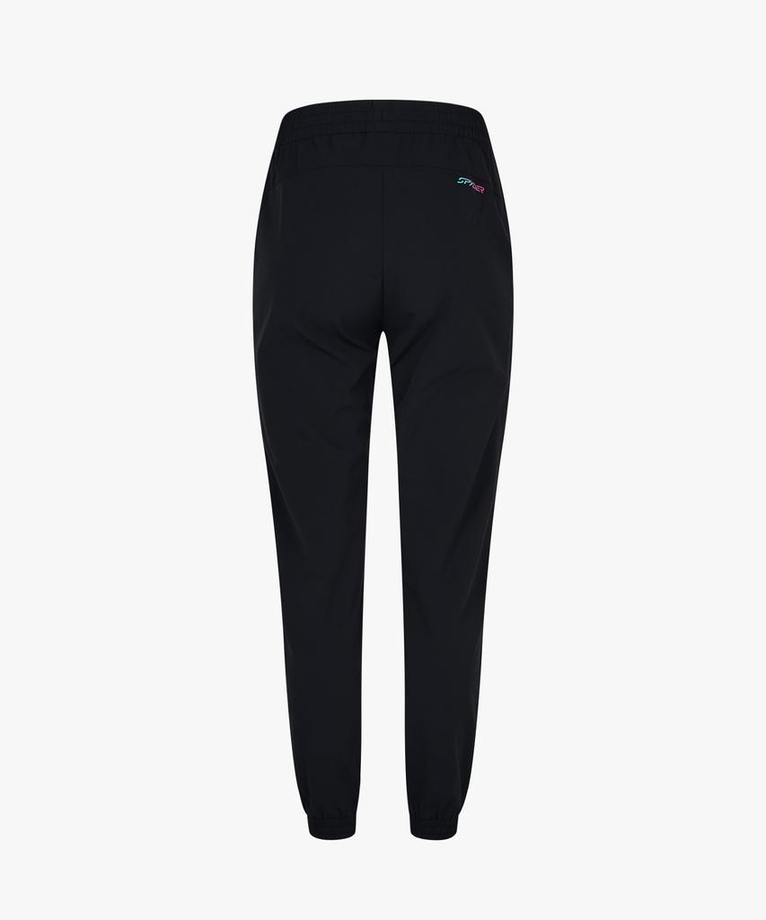 SPYDER Women'S Woven Terry Jogger Fit Pants Spkpcnpt281Wblk
