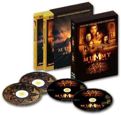 DVD - Мумия Двойной набор BR120 Япония ObiMovies & DVD Б/У