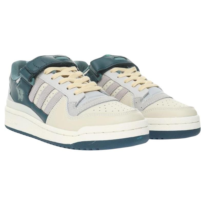 Adidas Originals Forum Low Sanxingdui Художник Чжан Цюань Подписанная Подарочная Коробка Удобные Ретро Универсальные Низкие Кроссовки для Скейтбординга Унисекс Кроссовки HP2067