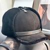 Women Fur Lamb Wool Warm Thick Earflaps Bomber Hats Girls Fur Baseball Cap Russian Unisex Hight Quality Hat Winter Leather Hat