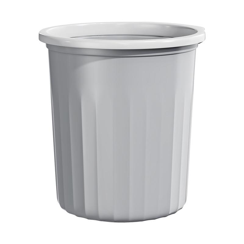 Trash can household large large capacity kitchen living room bedroom toilet bathroom simple office pressure ring paper basket
