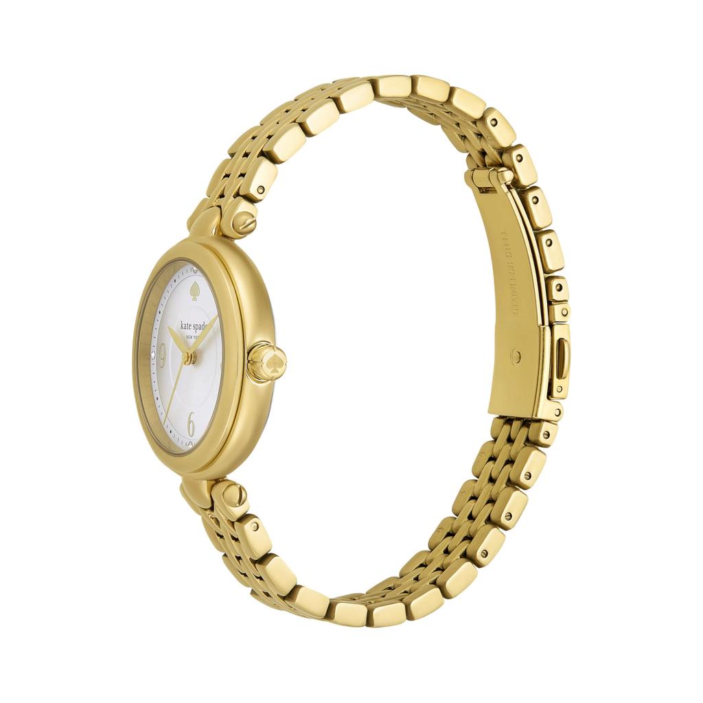 Kate Spade New York Gracie Round KSW1871 Gold Watch Women's