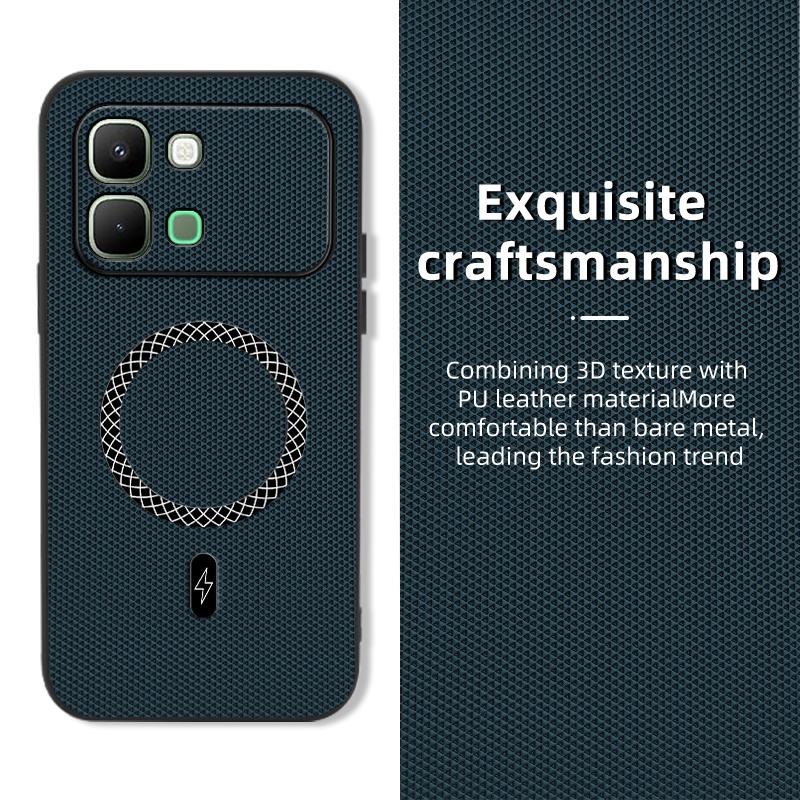 Для Infinix Note Edge Чехол Бизнес 3D Текстура Магнитный Ударопрочный Кожаный Защитный Чехол Для Infinix Note Edge Funda