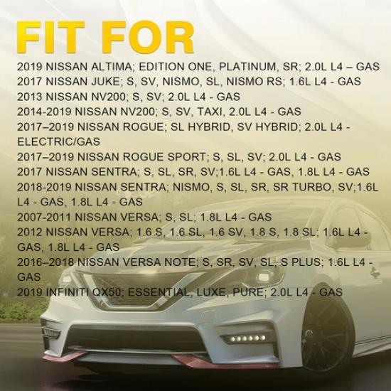 For Nissan Valve Cover Gasket 132705TA0A + Intake Manifold Set Gasket 14035EL00A