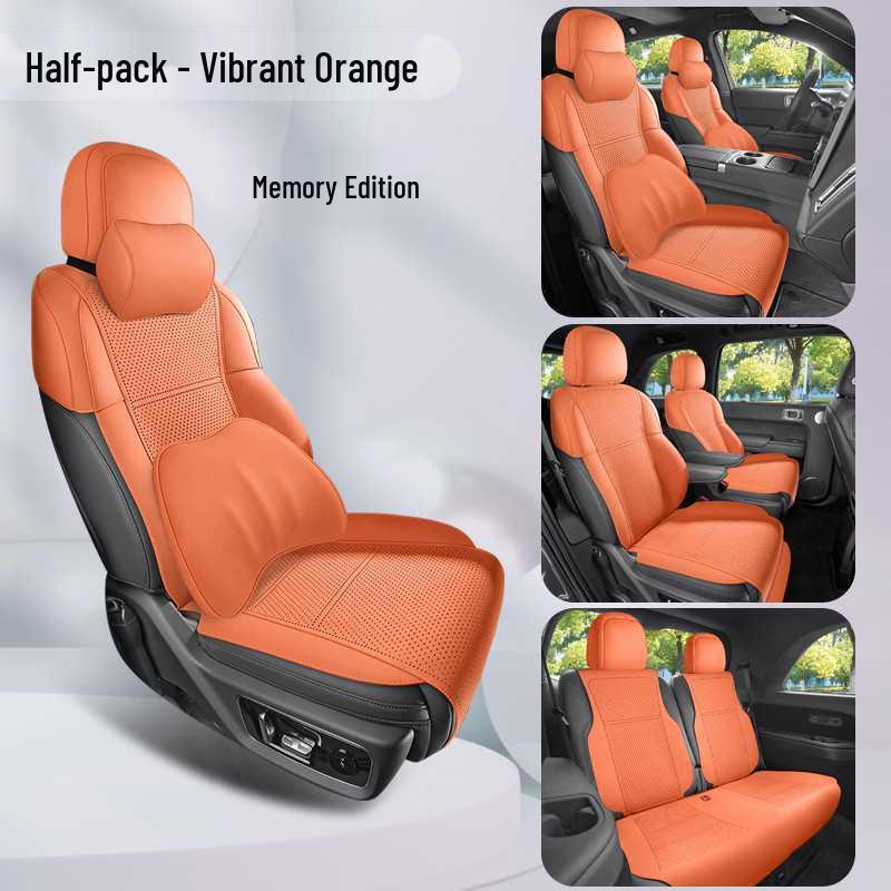 Ideal i8 Suede Saddle Pad: Breathable, Vehicle-Specific, Fully Enclosed, Six-Seater Car Seat Cushion