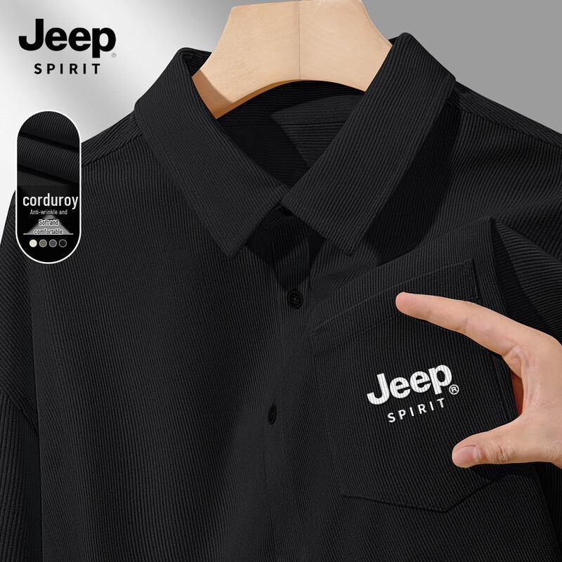 Мужская повседневная рубашка с длинным рукавом JEEP SPIRIT