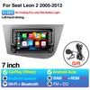 Android 13 LHD Car Radio для Seat Leon 2 MK2 2005 - 2012 Мультимедийный проигрыватель Стерео Беспроводной Carplay GPS RDS 4G Головное устройство 2 din