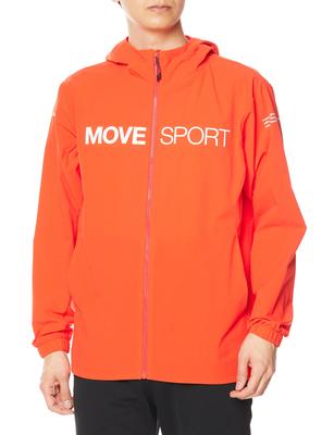 DESCENTE AIRY TRANSFER Легкая ветровка с капюшоном на молнии OR M