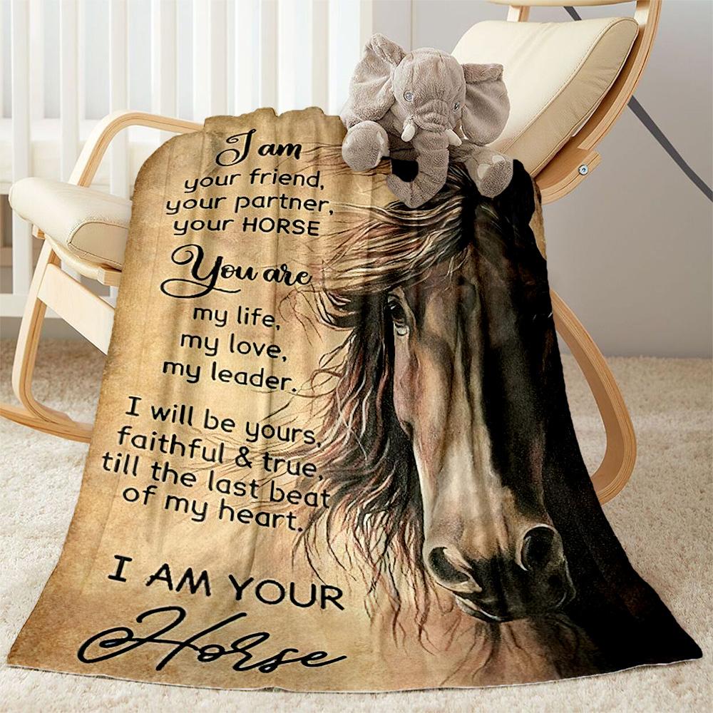 Horse Racing Derby Event Blankets are suitable for living rooms, bedrooms, camping, and other places, making them an ideal choice for gifts.
