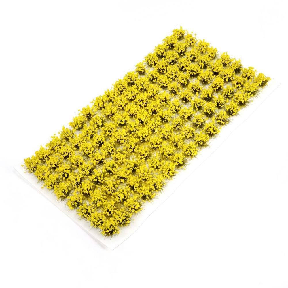 Симуляция Миниатюрный Цветок Трава Модель Изготовление Железнодорожный Поезд Статическая Трава Пучок Смола Луговой Пейзаж Мини Цветочный Пучок