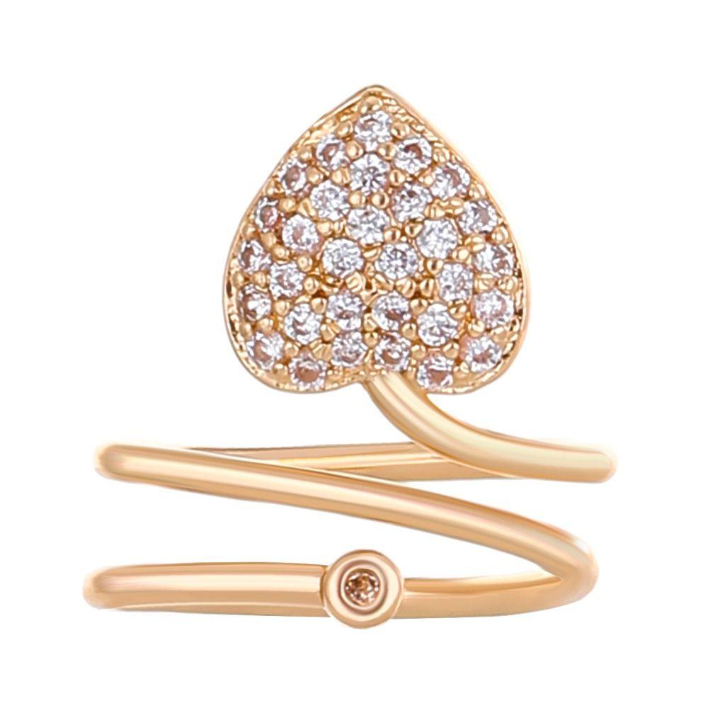 Open Heart Nail Ring Skull Butterfly Nail Art Ring Trendy Eyes Manicure Ring  Overlay