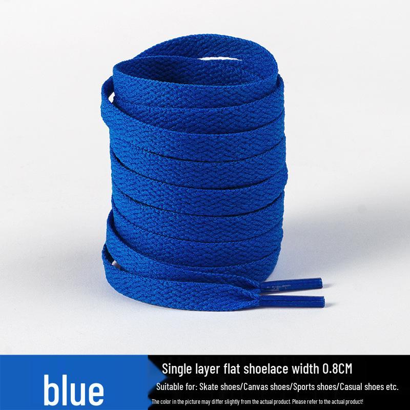 Flat Shoelaces for Canvas Sports & Skate Shoes, Casual Boots, Little White Shoes, Unisex Pure White Shoelaces