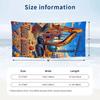 Adventure Journey Theme Beach Towel Personalized Custom Name & Text Soft Quick Dry Beach Towel for Swimming Travel