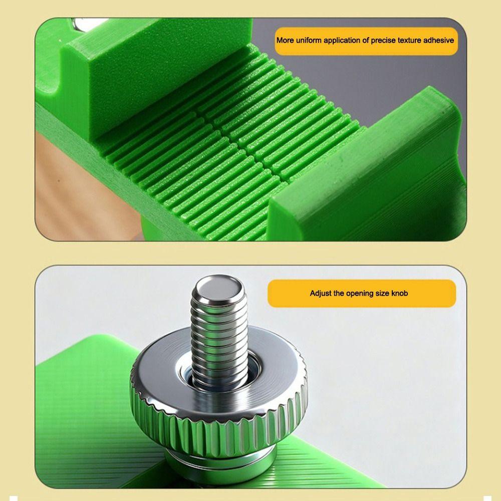 Woodworking Edge Banding Glue Applicator Multifunctional Adjustable Board Brush Glue Limiter Edge Sealing Tool