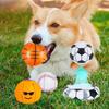 2024 Dog Toys Ball Toy Flying Saucer Ball Interactive Outdoor Sports Training Games Magic Deformation Flat Throw Disc Ball
