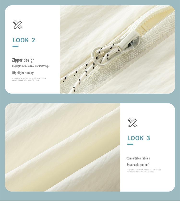 Унисекс Летняя 2025 Солнцезащитная куртка - Легкая, Дышащая, Защита от солнца для мужчин и женщин