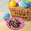 Yousheng Pink Bunny Bowl Candy Tray для пасхальных украшений Праздничная конфетница Bunny Dish Пасхальный подарочный набор для домашнего декора для семьи