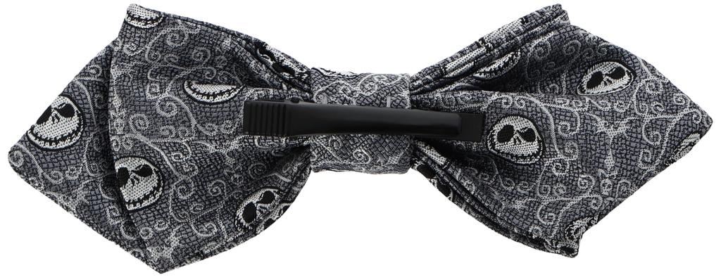 Галстук-бабочка Disney 'Кошмар перед Рождеством', узор 'Джек', светло-серый, DSD49038