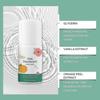 Fresh Natural Deodorant For Kids Teens,Aluminum Free Hypoallergenic Deodorant,Vanilla Citrus Roller Fragrance Children's Sweat Roller