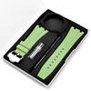 FKM Rubber Watch Strap with Watch Case DIY Installation Tools Sports Diving Universal Rubber Watchband for AP X Swatch