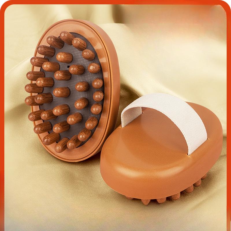 Универсальная меридианная массажная щетка для всего тела, массаж живота, щетка для меридианного массажа Гуа Ша