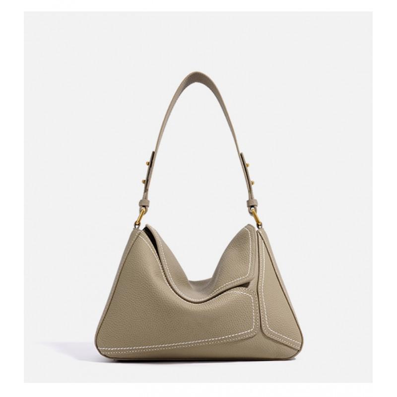 High End Versatile Simple Commuting Leather Women's Bag Shoulder Handbag Crossbody