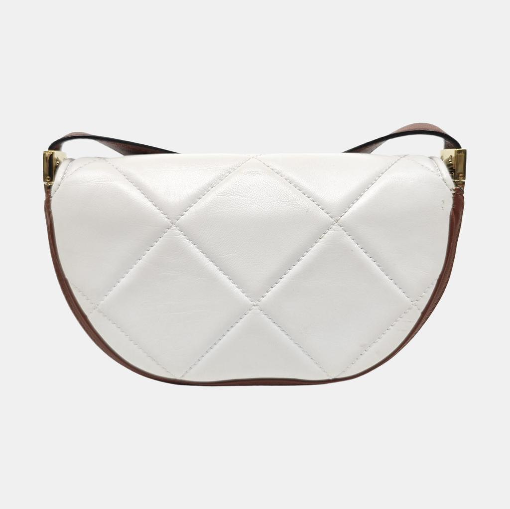 [Pre-Owned] Olympia Quilted Lambskin Half-Moon Bag - Very Good #1R5UGIX