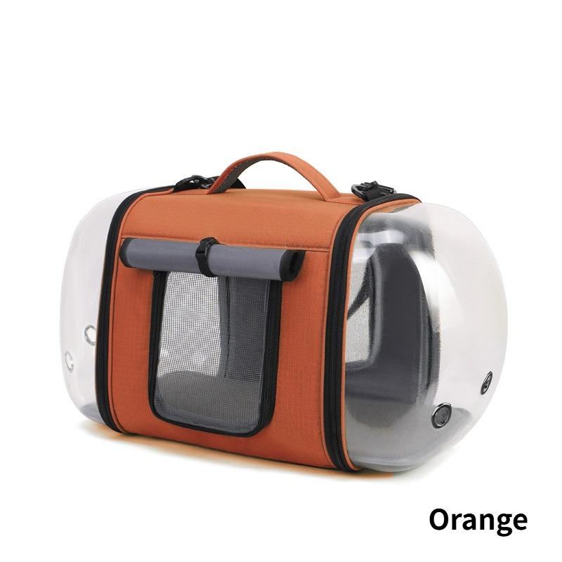 Breathable Transparent Space Capsule Cat Bag Single Shoulder Or Handheld Large Space Pet Carrier