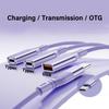 Многопортовый USB2.0 Type C Адаптер 3 Устройства Зарядка Для Компьютера Автомобиля Домашнего Офиса Пластик и Металл