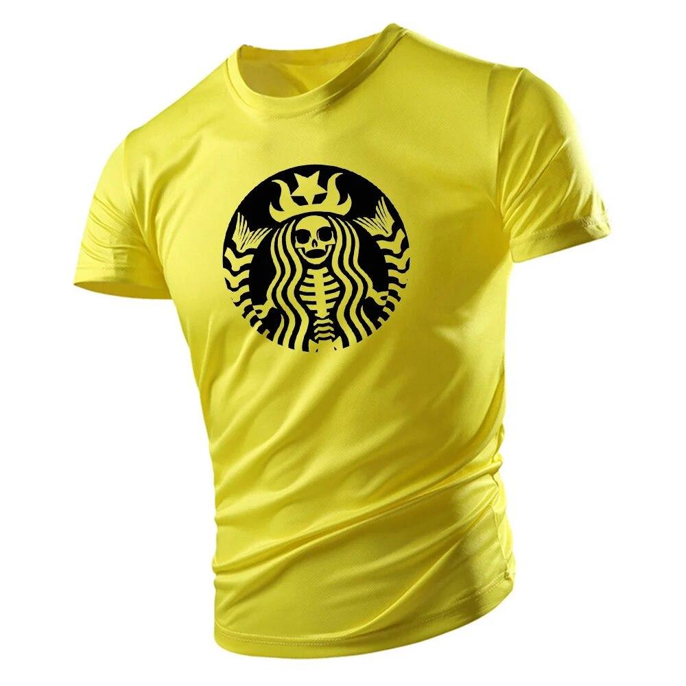 Four Seasons Новая мода Повседневная 2d Хэллоуин Джек-О'-Фонарь с принтом Мужская свободная удобная футболка с короткими рукавами Быстросохнущий топ