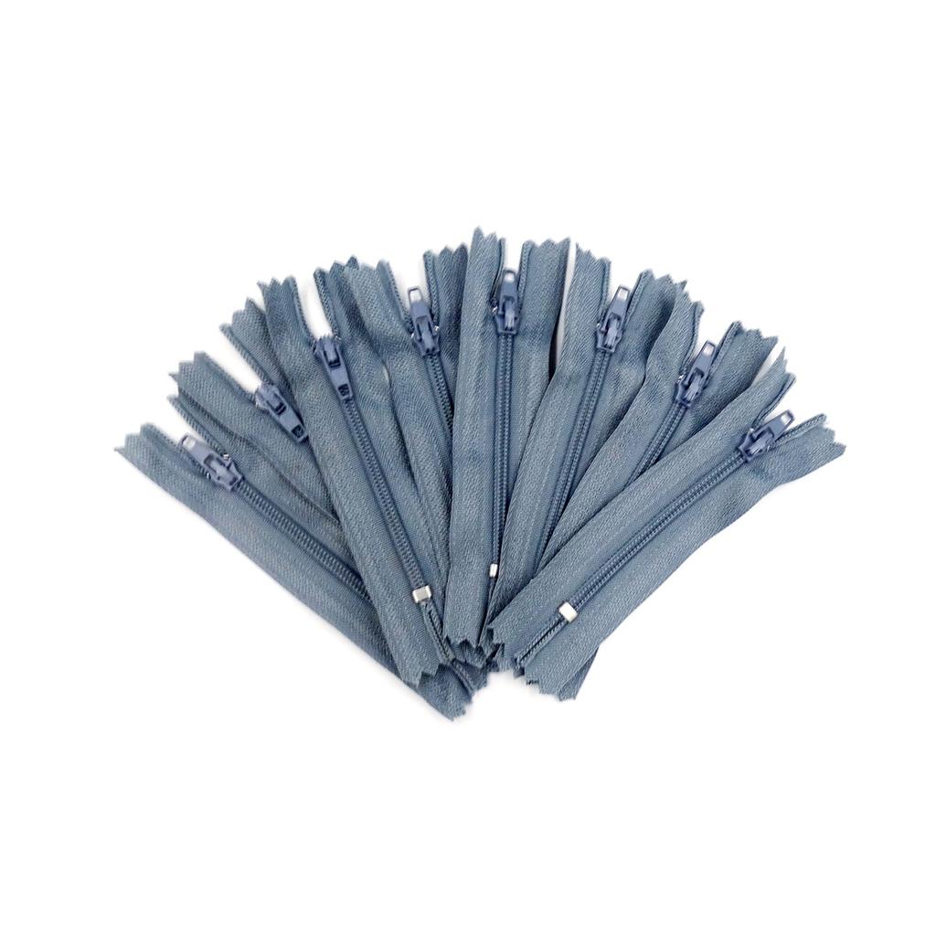 10 шт. 3-24 дюйма (7,5-60 см) Нейлоновые спиральные молнии для индивидуального шитья Нейлоновые молнии оптом 20 цветов