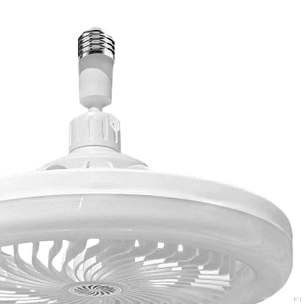 Ceiling Fan Energy Saving,LED with Control 3 Speeds E27 LED Lighting Fans for Bedroom Office