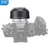 JJC LH-J40B Черно-серебристая профессиональная бленда для объектива For Olympus M.ZUIKO DIGITAL 45mm 1:Бленда LH-40B для объектива 1.8 Заменяет Olympus LH-40B
