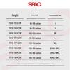 Женская хлопковая футболка SPAO свободного кроя с длинным рукавом