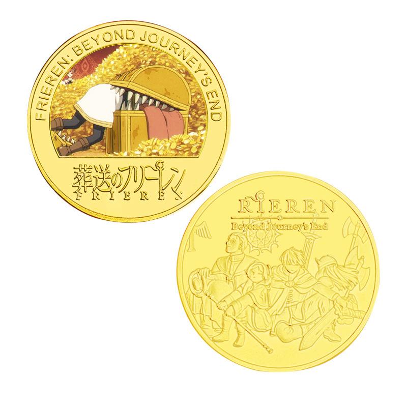 Commemorative coins, metal coins, anime merchandise gifts