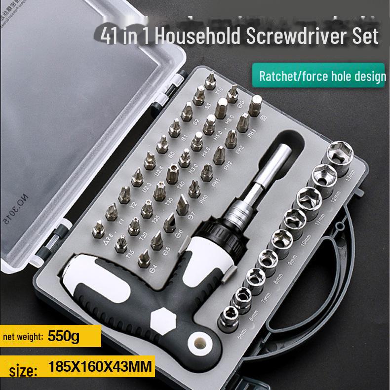 25-in-1 Multifunction Precision Screwdriver Set In Leather Case for Mobile & Watch Repair