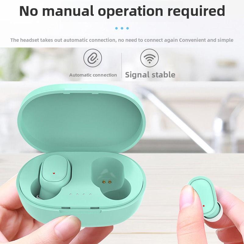 Новая гарнитура Bluetooth 5.0 с шумоподавлением, спортивная игровая гарнитура, внутриканальные наушники с длительным сроком службы, высокая мощность, беспроводная