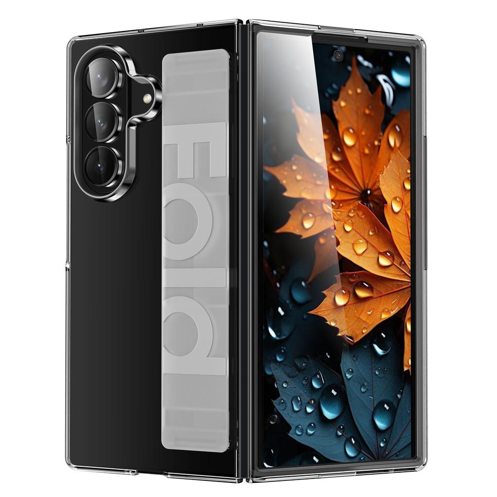 Роскошный силиконовый браслет Ультратонкий чехол для телефона для Samsung Z Fold 7 6 5 4 3 Ремешок на запястье Подставка Ударопрочная Матовая задняя крышка