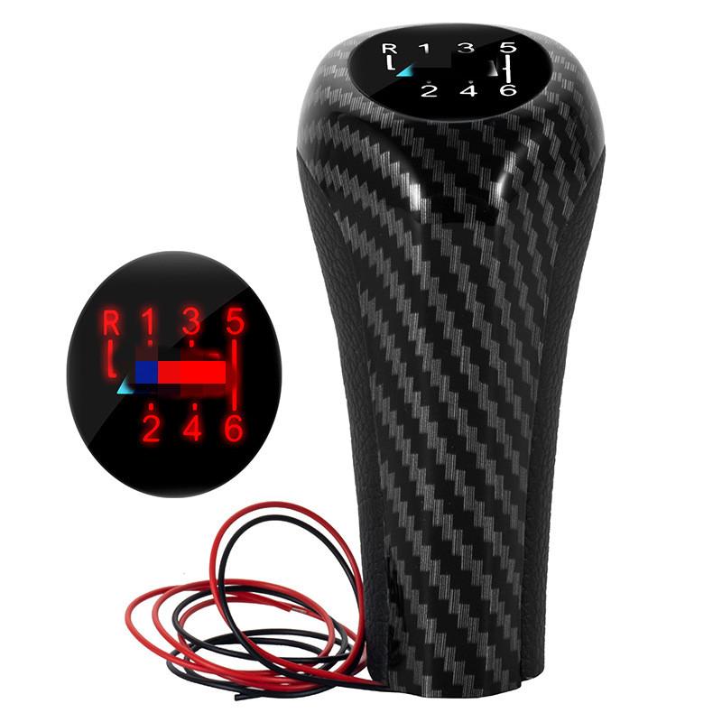 5 6 Speed Manual Gear Shift Knob LED with Backlight for BMW E46 E90 E91 E92 E36 E82 E87 E88 F30 X1 X3