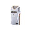 Nike Zion Williamson No. 1 New Orleans Pelicans NBA Limited Edition Fan Jersey Men Jerseys White 864433-103
