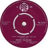 7-дюймовая пластинка DICKIE VALENTINE How Unlucky Can You Be 7N15336 PYE 1961 UK Поп Б/у