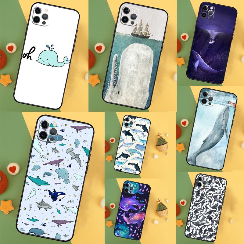 Чехол Морской Кит Нарвал для Honor Magic 8 6 7 Lite Honor 400 200 Pro 50 70 90 X8c X8b X9a X9c X9b X9d Win Cover
