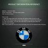 4 шт./комплект Для мотоцикла BMW Модифицированный логотип автомобиля на топливный бак 3D Металлическая персонализированная наклейка для украшения колеса автомобиля 63 мм