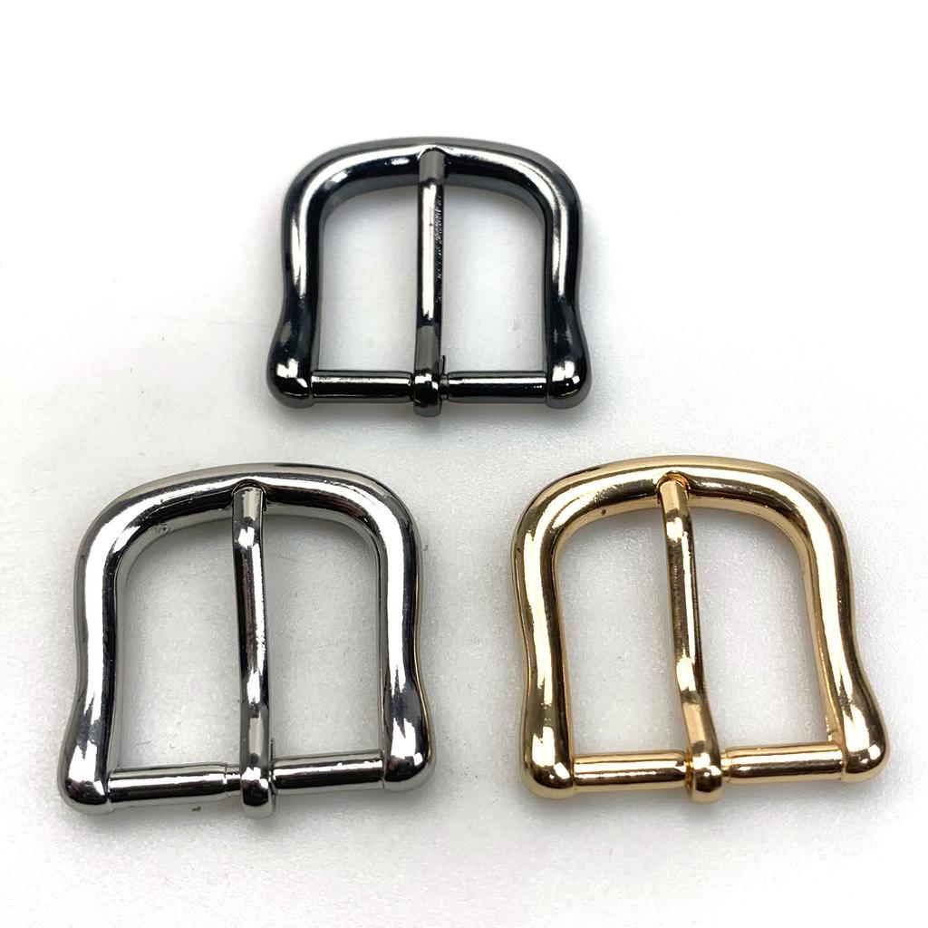 20MM Arc Pin Belt Buckle Hardware - 6 Pack Metal Buckle Accessories