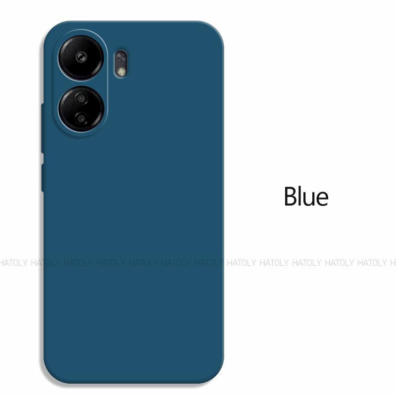 Для Xiaomi Poco C65 чехол Роскошный оригинальный TPU противоударный жидкий силиконовый защитный чехол для телефона Xiaomi Poco C65