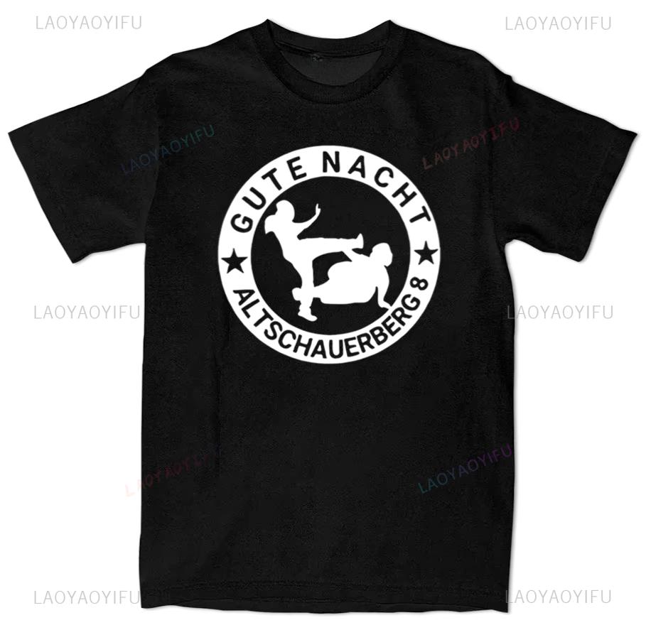 LE Футболка 'Good Night' Левая сторона Мужская и Женская Camisa Модная Футболка Мужская Летняя С Округлым Вырезом Короткий Рукав Персонализированная Уличная Одежда