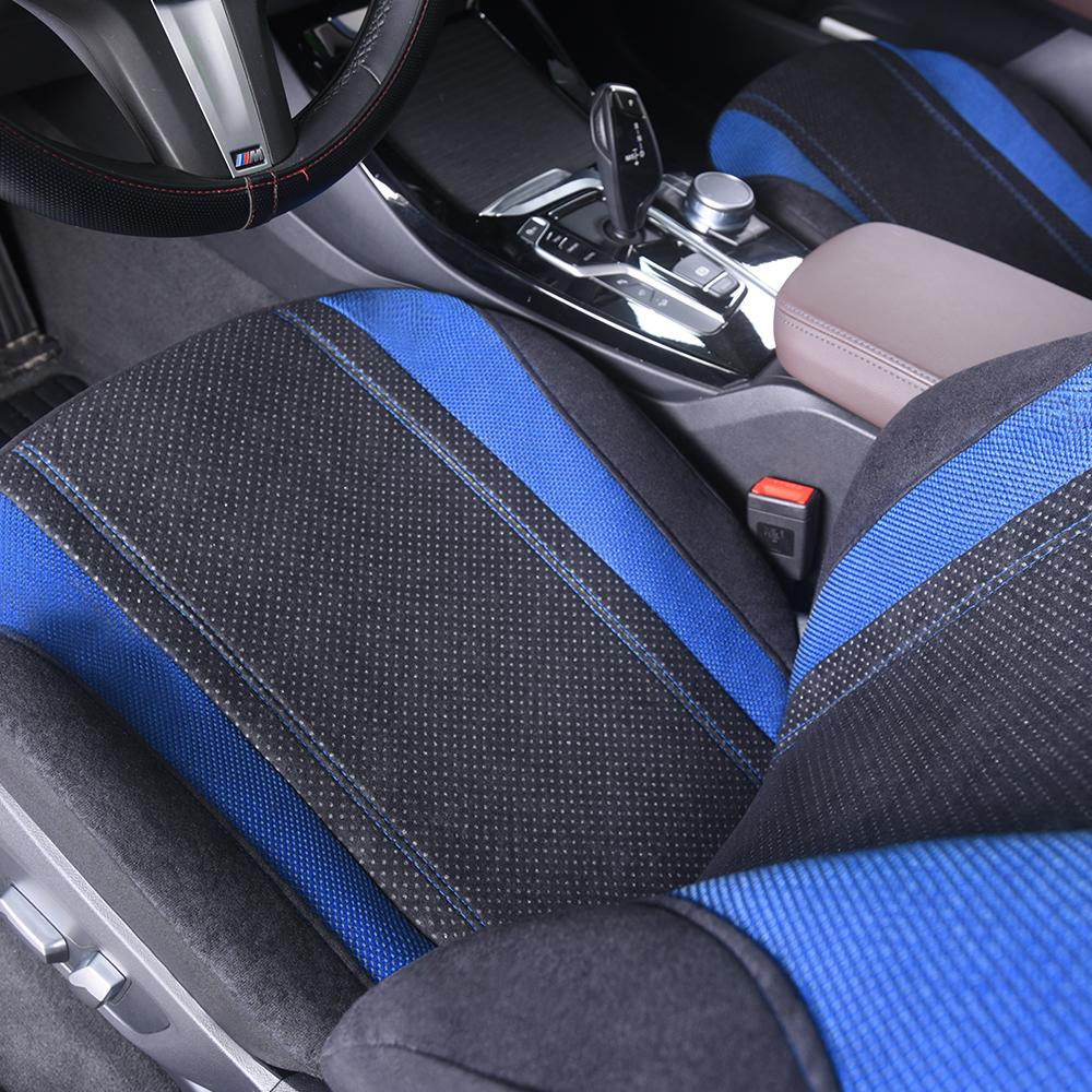 Сетчатый чехол на сиденье автомобиля в спортивном стиле для передней части водителя, аксессуары для салона автомобиля