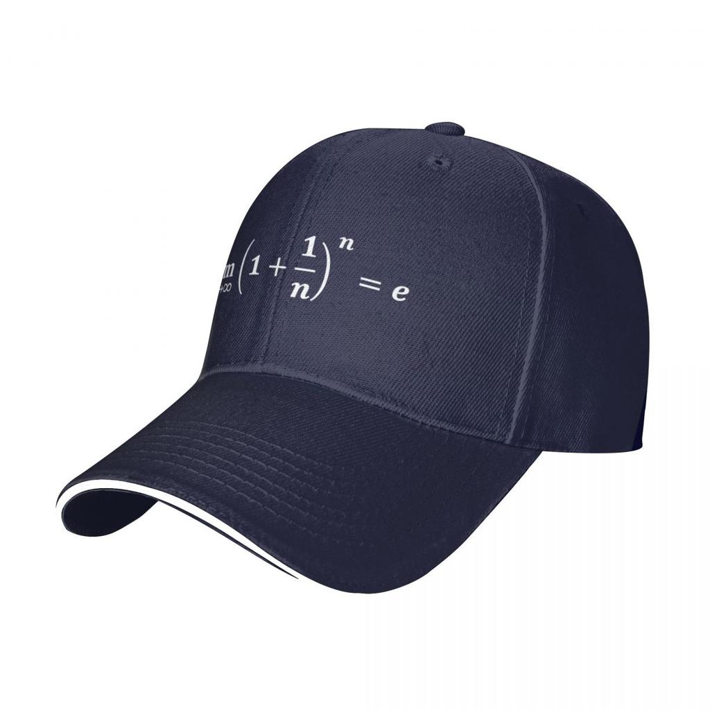 Math Equations: Limit Equals the Exponential E, Calculus and Math Baseball Cap Icon Boy Cap Women'S