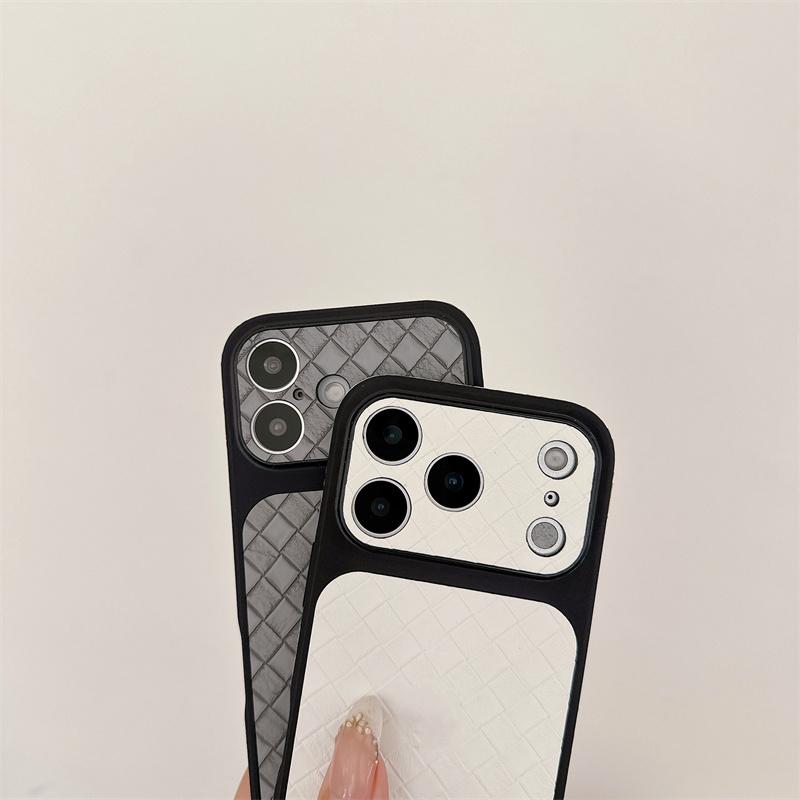 Боковой Чехол для Телефона с Алмазной Сеткой Для Для Iphone 17 16 1 14 13 Pro Max Мгновенный Поворот 17 Большое Окно Ударопрочный Чехол