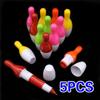 1pc/5pcs Ballpoint Pen Creative Stationery Simulation Fun Bowling Pen Gifts